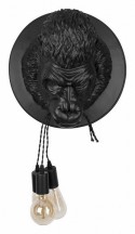 Настенный светильник с гориллой Loft IT Gorilla 10178 Black
