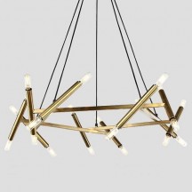Люстра для натяжных потолков ImperiumLoft Jonathan Browning Le Pentagone Chandelier 20 Light 40.2364