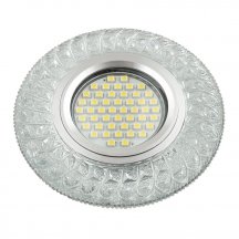 Встраиваемый светильник Fametto Luciole DLS-L144 Gu5.3 Glassy/Clear