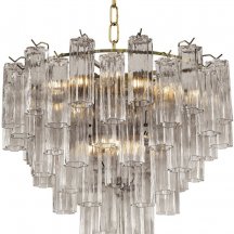 Элитная подвесная люстра DeLight Collection OWD2093 OWD2093-D75 gold/smoky