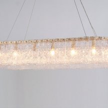 Подвесной светильник Newport 10820/120 brass oval М0064786