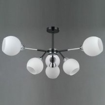 Потолочная люстра Illumico IL0715-6CSQ-24 BK CR LIBRA