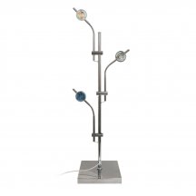 Торшер  ULM-T640 3x2W/3000K CHROME MULTICOLOR