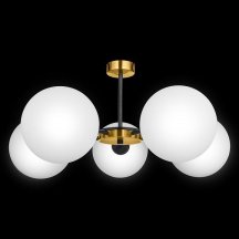 Люстра на штанге 33 идеи S32WH CHN800S.05.17BL.PA-S32WH