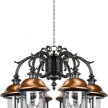 Уличный светильник подвесной Oasis Light MADRID-COOPER 84370c/6/16 Bl