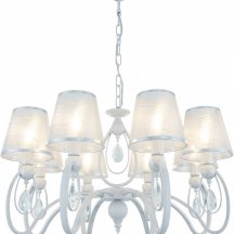 Люстра для натяжных потолков Arte Milano AM347203 347203/8 WT+SL