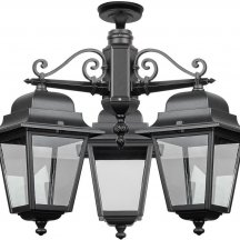 Потолочный светильник уличный Oasis Light QUADRO L 79970LA/3 Bl