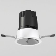 Встраиваемый светодиодный светильник Elektrostandard Inline 25090/LED 10W 4000K белый/хром a064611