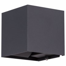 Уличный настенный светодиодный светильник Arte Lamp Rullo A1414AL-1BK