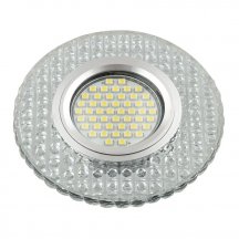 Встраиваемый светильник Fametto Luciole DLS-L143 Gu5.3 Glassy/Clear