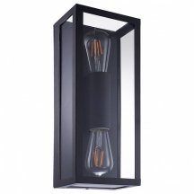 Уличный настенный светильник Arte Lamp Belfast A4569AL-2BK