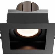 Встраиваемый светильник Maytoni Technical Metal Modern DL008-12W2.7-3-4K-B