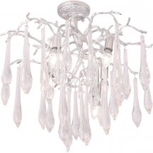 Потолочная люстра Crystal Lux REINA PL5 D600 SILVER PATINA