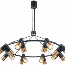 Подвесная люстра Indigo Doppio 11036/16P Black V000456