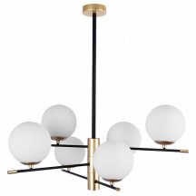 Потолочная люстра Arte Lamp Arkab A2225LM-6BK