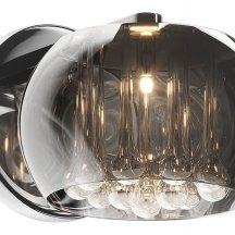 Настенный светильник с выключателем Zumaline Crystal W0076-01D-F4FZ