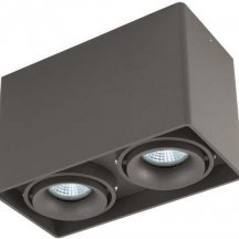 Точечный светильник Donolux Lumme DL18611/02WW-SQ Shiny black