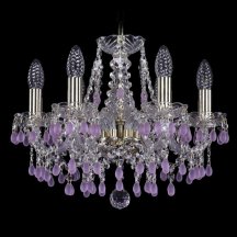 Элитная люстра Bohemia Ivele Crystal 1410 1410/6/141 G V7010