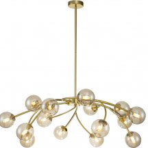 Подвесная люстра Indigo Intero 11024/15R Gold V000226