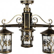 Потолочный светильник уличный Oasis Light FRANKFURT f15870A/3 Gb