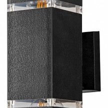 Настенный светильник уличный Arte Lamp Hadar A4421AL-2BK