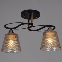 Потолочная люстра Reluce 06087-0.3-02 BK+FG