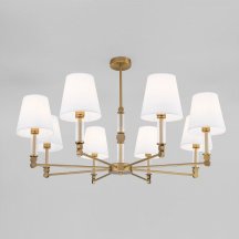 Потолочная люстра Eurosvet Conso 60145/8 латунь