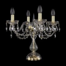 Декоративная настольная лампа Bohemia Ivele Crystal 1402 1402L/4/141-39/G