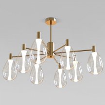 Люстра Китай Eurosvet Magma 60175/8 латунь