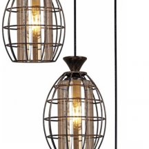 Подвесной светильник Reluce 03525-0.4-03 BK+GD