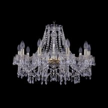 Люстра для натяжного потолка Bohemia Ivele Crystal 1403 1403/10/240 G
