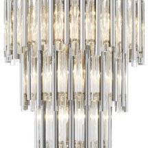 Подвесная люстра DeLight Collection Gigi KM0931P-13 nickel