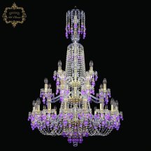 Люстра для натяжного потолка ArtClassic 11.24 11.24.16+8+4.300.3d.XL-130.Gd.V7010
