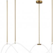 Потолочная люстра Thread 10388P/C Brass