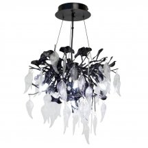 Люстра для натяжных потолков AM Group WOODSTAR WOODSTAR D400 BK