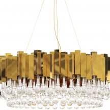 Подвесная люстра DeLight Collection Trump KM0988P-16 gold