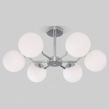 Люстра для спальни Eurosvet Frost 70154/6 хром