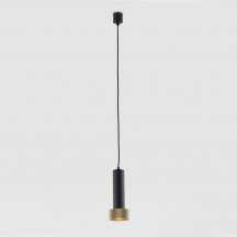 Подвесной светильник Focus C1279 Matt black/Aged gold