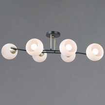 Светильник потолочный Illumico IL0798-6CSQ-25 BK AB TRENTO