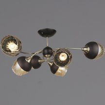 Потолочная люстра  04250-0.3-06 BK+AB