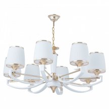 Люстра для натяжных потолков Arte Milano Florentia-2457 302457/8 Wh/Gd