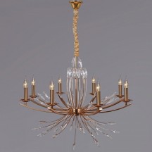 Подвесная люстра Illumico IL2307-8POR-39 GD