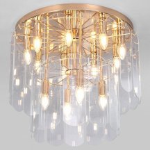 Китайская люстра Eurosvet Claire 60170 золото