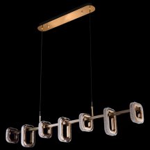 Подвесная люстра Theona LE7701/7L Grey/Gold