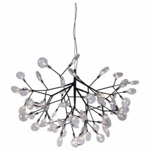 Элитная люстра Crystal Lux EVITA EVITA SP63 BLACK/TRANSPARENT