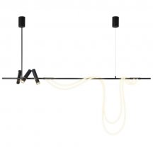 Подвесной светильник 7242P 7242P/L1200 black/white