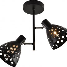 Потолочная люстра Reluce 01554-3.3-02B BK+CR