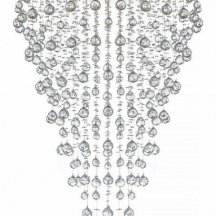 Потолочная люстра Arti Lampadari Flusso Flusso H 1.4.80.615 N