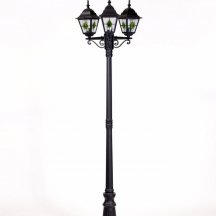 Наземный фонарь Oasis Light QUADRO M lead GLASS 79909MBlgG Bl