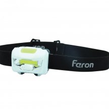 Налобный светодиодный фонарь Feron TH2300 на батарейках 60х40 120 лм 41679